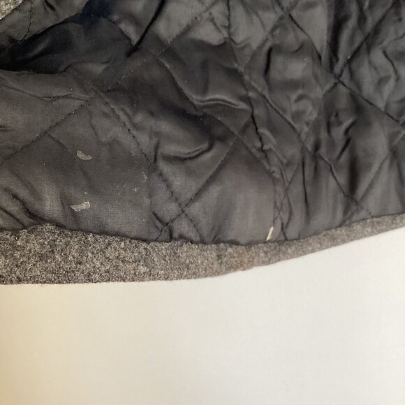 J. Crew Wool Blend Peacoat Gray Size Medium - Picture 8 of 8